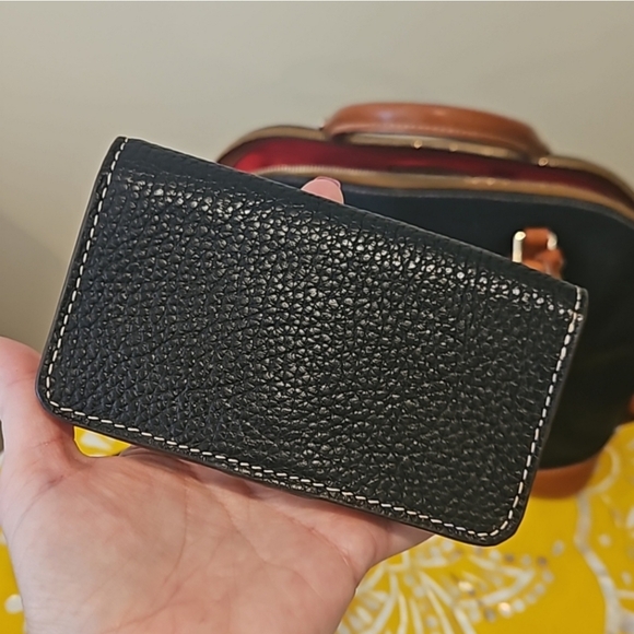 Dooney & BourkePebble Collection Zip Dome Satchel Bag & Wallet - Picture 11 of 14